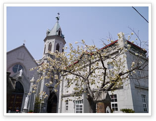 函館カトリック元町教会の写真